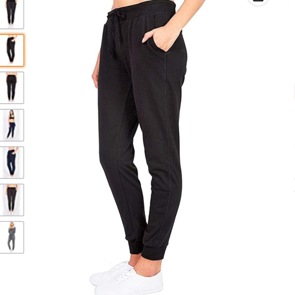 VGUC Ambiance S soft black joggers